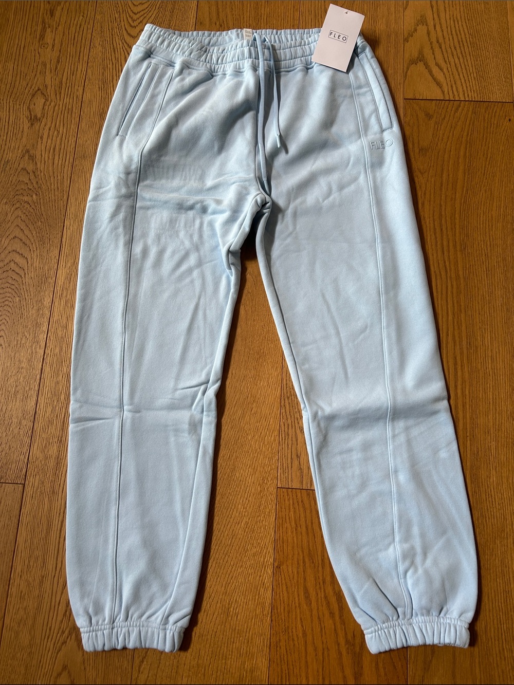 Fleo Men's Pale Blue Jogger Sweatpants